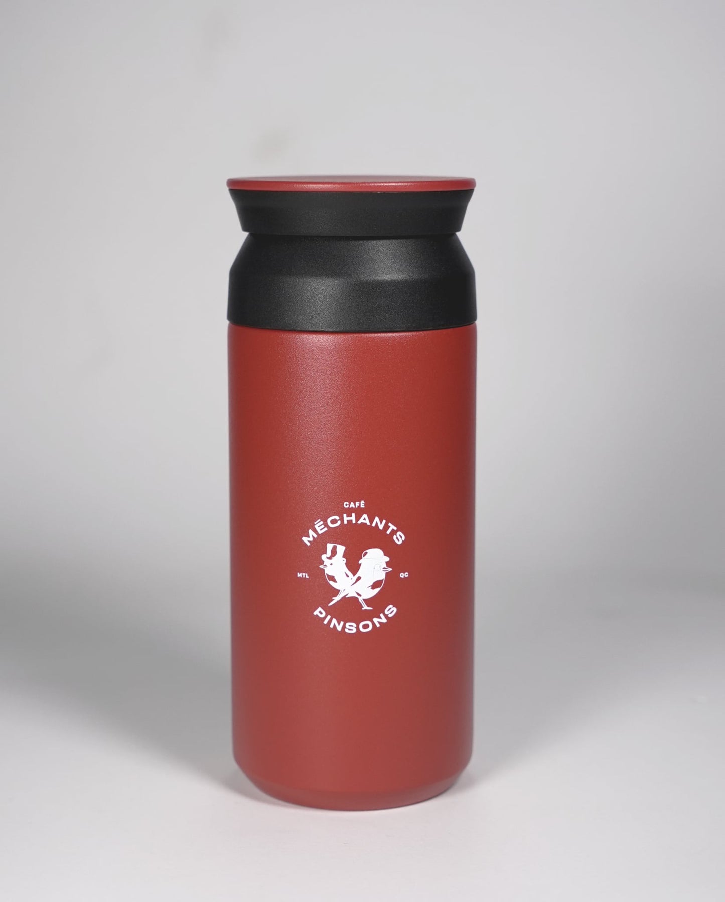 Thermos Méchants Pinsons (rouge)